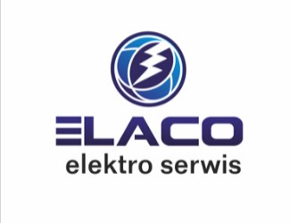 Projekt graficzny logo dla firmy online elaco