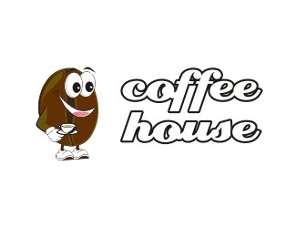 Projekt graficzny logo dla firmy online coffee house
