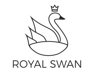 ROYAL SWAN - projektowanie logo - konkurs graficzny
