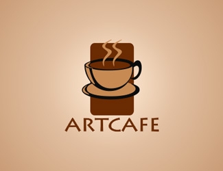 Projekt graficzny logo dla firmy online ARTCAFE