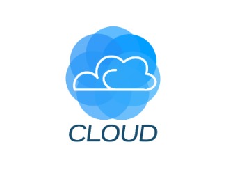 Projekt graficzny logo dla firmy online Cloud