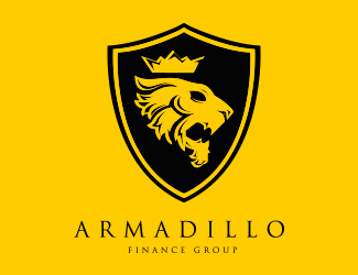Projekt logo dla firmy Armadillo / Lew / Lion | Projektowanie logo