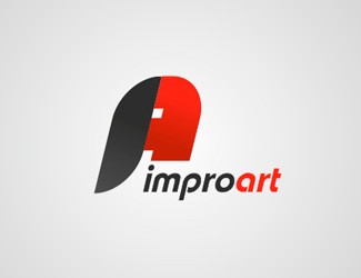 Projekt graficzny logo dla firmy online improart
