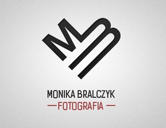 Projekt logo dla firmy M.B. Fotografia | Projektowanie logo
