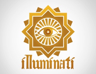 Projekt graficzny logo dla firmy online illuminati