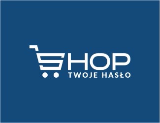 Projekt graficzny logo dla firmy online Shop