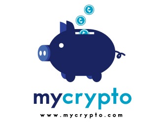 Kryptowaluty - portfel - projektowanie logo - konkurs graficzny