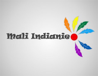 Projekt graficzny logo dla firmy online Mali Indianie