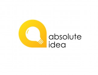 Projekt graficzny logo dla firmy online Absolute Idea