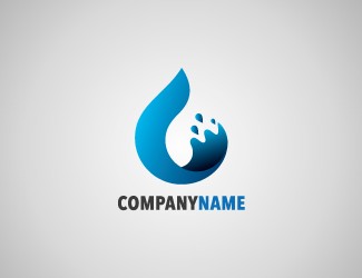 Projekt graficzny logo dla firmy online Kropla