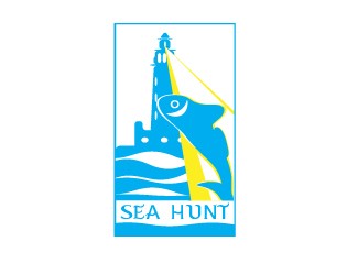 Projekt logo dla firmy SEA HUNT | Projektowanie logo