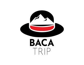 Projekt graficzny logo dla firmy online BACA TRIP