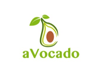 Projekt graficzny logo dla firmy online aVocado