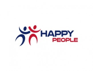Projekt logo dla firmy HAPPY PEOPLE | Projektowanie logo