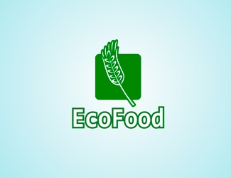 Projekt graficzny logo dla firmy online EcoFood