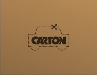 Projekt graficzny logo dla firmy online carton