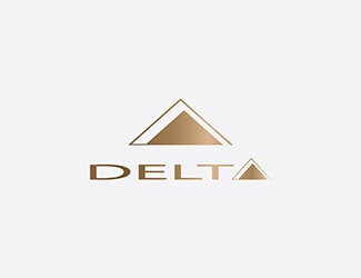 Projekt graficzny logo dla firmy online delta