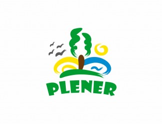 Projekt logo dla firmy PLENER | Projektowanie logo
