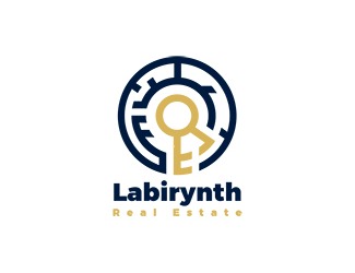 Projekt graficzny logo dla firmy online Labirynth