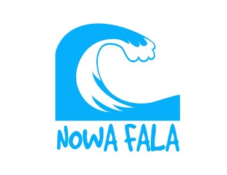 Projekt graficzny logo dla firmy online nowa fala