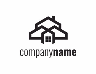 Projekt graficzny logo dla firmy online houses