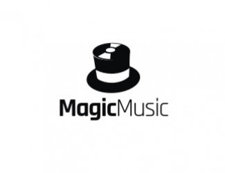 Projekt graficzny logo dla firmy online Magic music