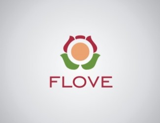 Projekt graficzny logo dla firmy online FLOVE