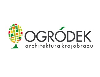 Projekt logo dla firmy Ogródek | Projektowanie logo