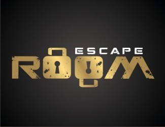 Projekt graficzny logo dla firmy online ESCAPE ROOM