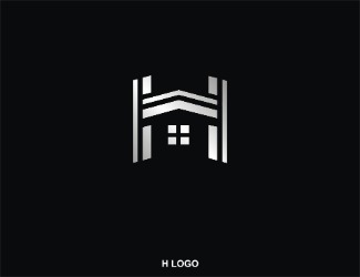 Projekt graficzny logo dla firmy online H LOGO