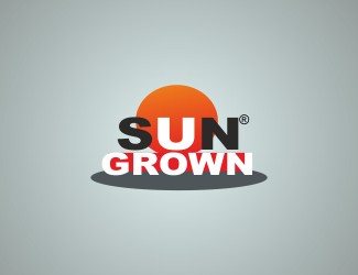 Projekt graficzny logo dla firmy online SunGrown