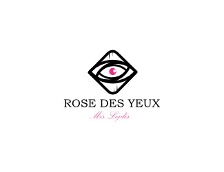 Projekt graficzny logo dla firmy online rose des yeux
