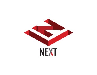 Projekt graficzny logo dla firmy online next
