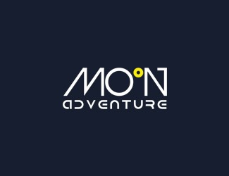 Projekt logo dla firmy Moon adventure | Projektowanie logo