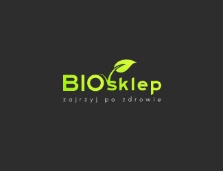Projekt graficzny logo dla firmy online bio sklep