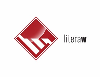 Projekt logo dla firmy litera w | Projektowanie logo