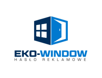 Projekt logo dla firmy EKO-WINDOW | Projektowanie logo