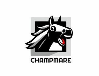 Projekt graficzny logo dla firmy online Champmare