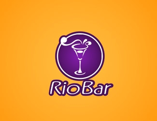 Projekt logo dla firmy RioBar | Projektowanie logo