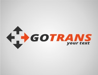 Projektowanie logo dla firmy, konkurs graficzny go trans