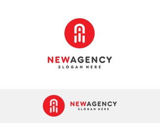 New Agency - projektowanie logo - konkurs graficzny