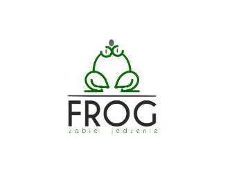 Projekt graficzny logo dla firmy online Frog