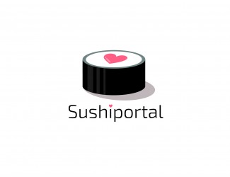 Projekt graficzny logo dla firmy online sushi