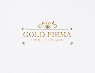 Projekt graficzny logo dla firmy online Gold Firma
