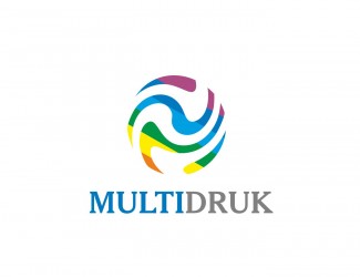 Projekt logo dla firmy MULTI DRUK | Projektowanie logo