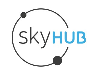 Projekt logo dla firmy SKY HUB | Projektowanie logo