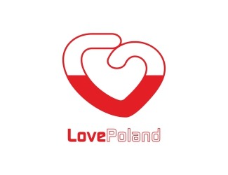Projekt graficzny logo dla firmy online Love Poland
