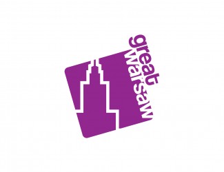 Projekt graficzny logo dla firmy online great warsaw