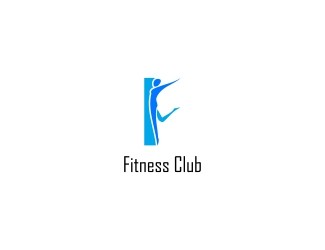 Projekt graficzny logo dla firmy online Fitness Club