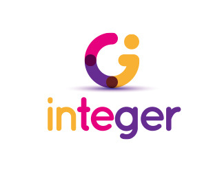 Projekt graficzny logo dla firmy online Integer